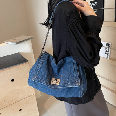 Kasi Denim Shoulder Bag