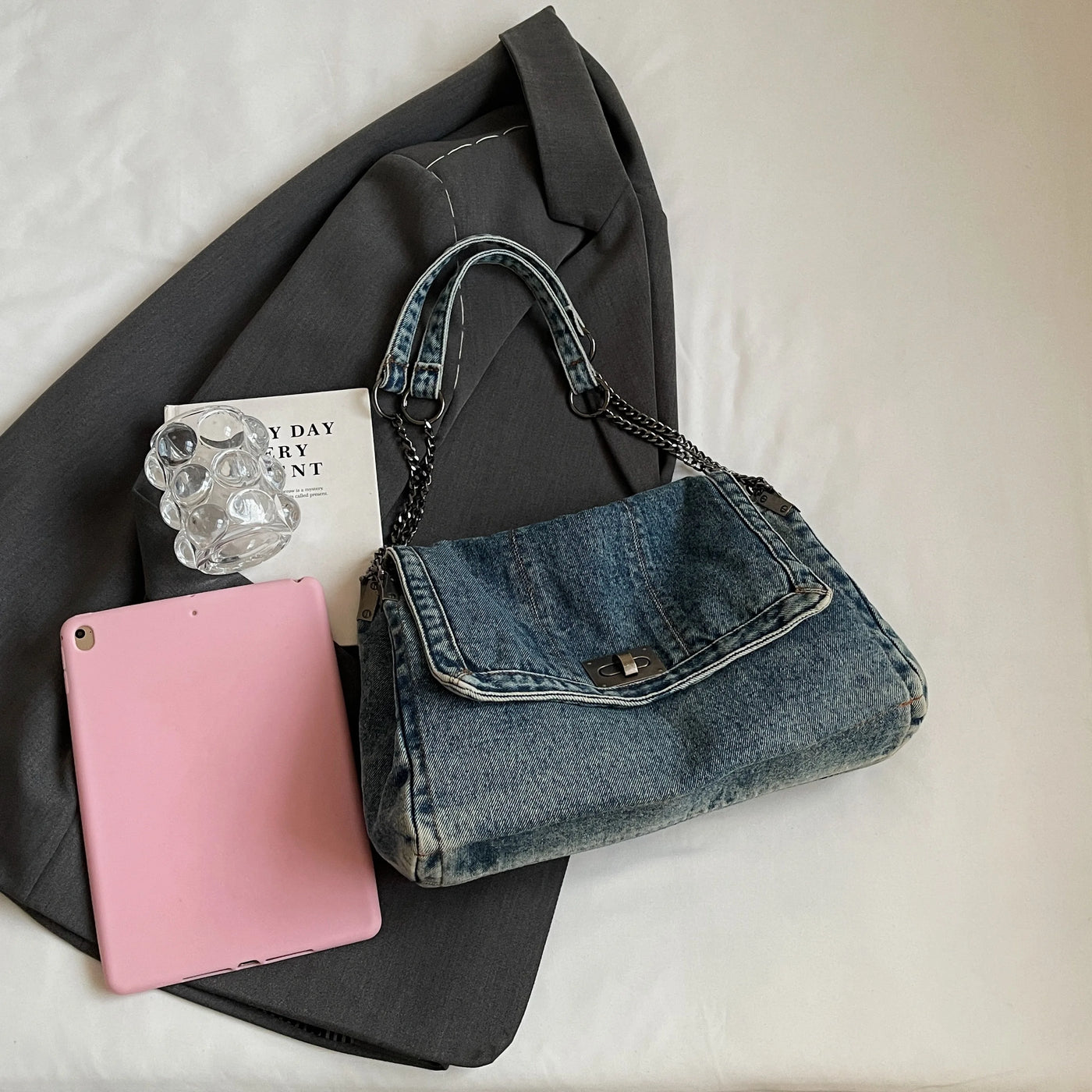 Kasi Denim Shoulder Bag