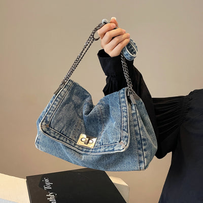 Kasi Denim Shoulder Bag