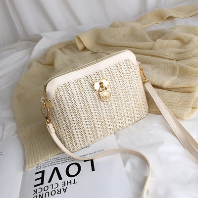 Aria Bohemian Straw Bag