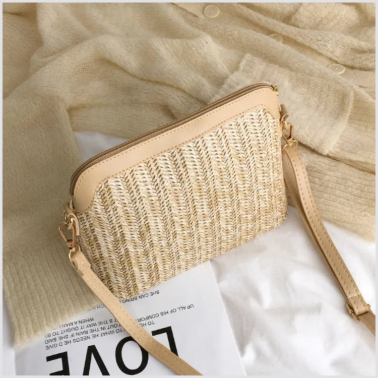 Aria Bohemian Straw Bag