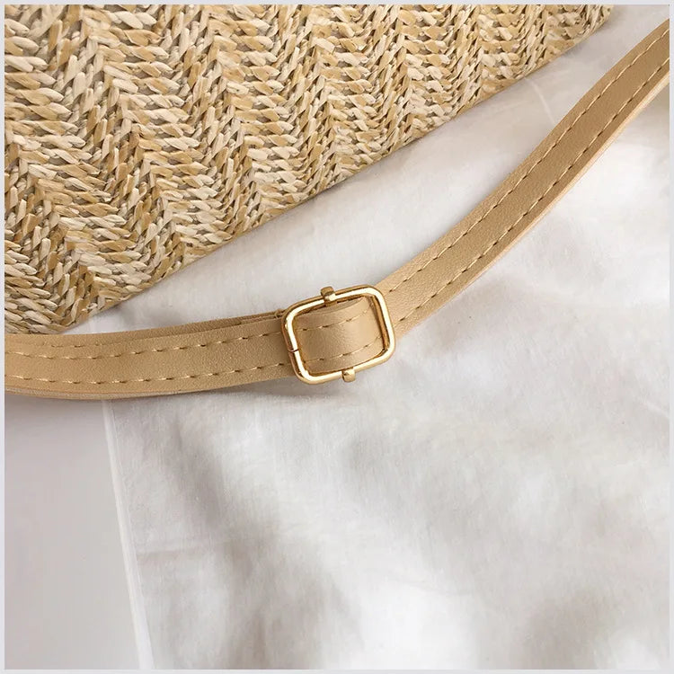 Aria Bohemian Straw Bag