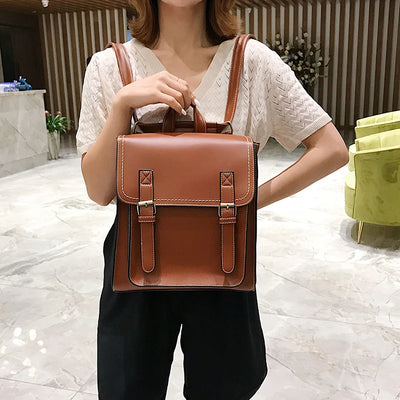 Makenzie Leather Backpack