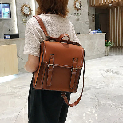 Makenzie Leather Backpack