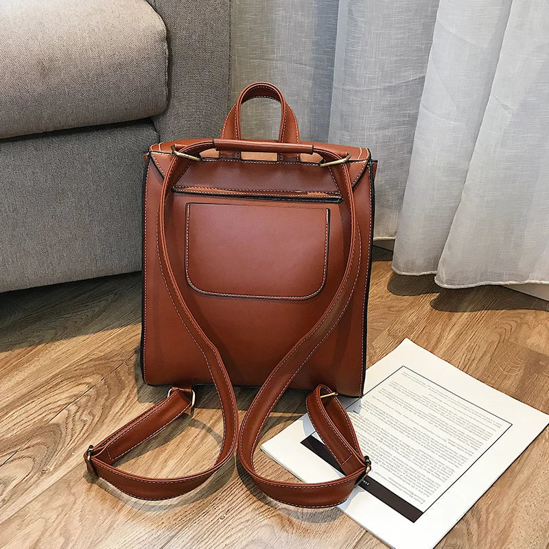 Makenzie Leather Backpack