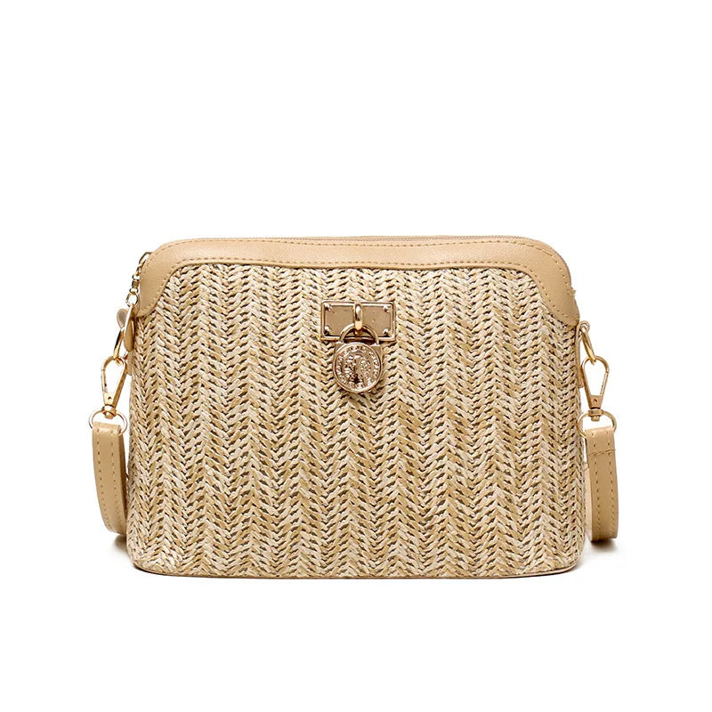 Aria Bohemian Straw Bag