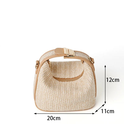 Ember Straw Handbag