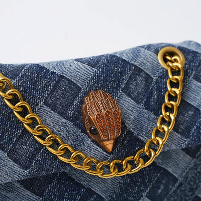 Goldthread Indigo Denim Bag