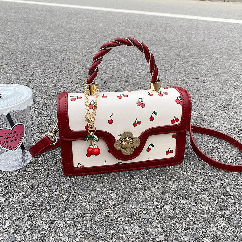 Teagan Cherry Handbag