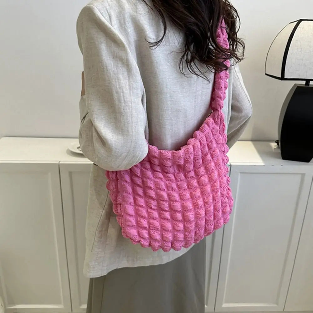 Luna Quilted Shoulder Bag