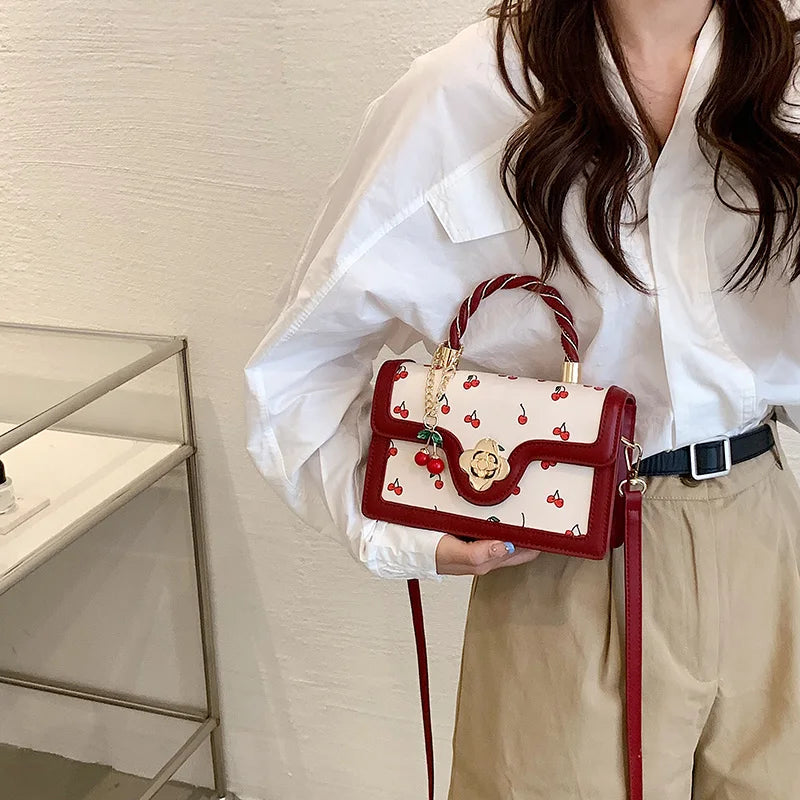 Teagan Cherry Handbag