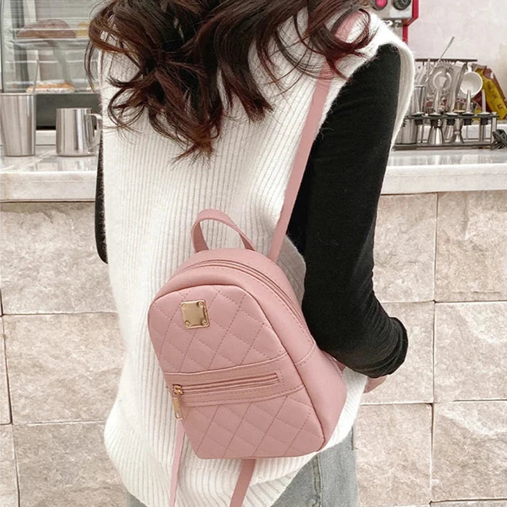 Asher Plaid Crossbody Backpack