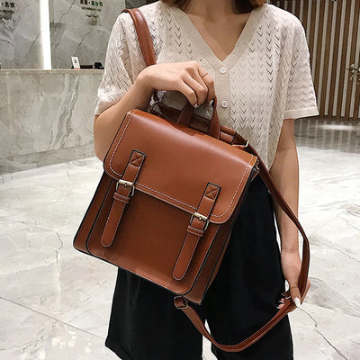 Makenzie Leather Backpack