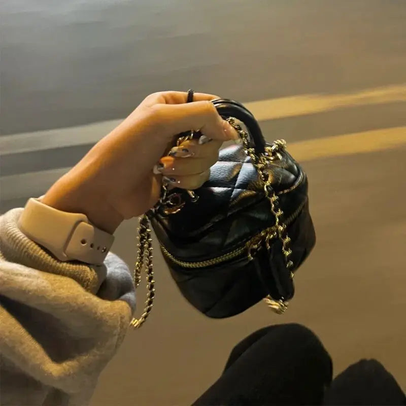 Emilina Rhombus Shoulder Bag