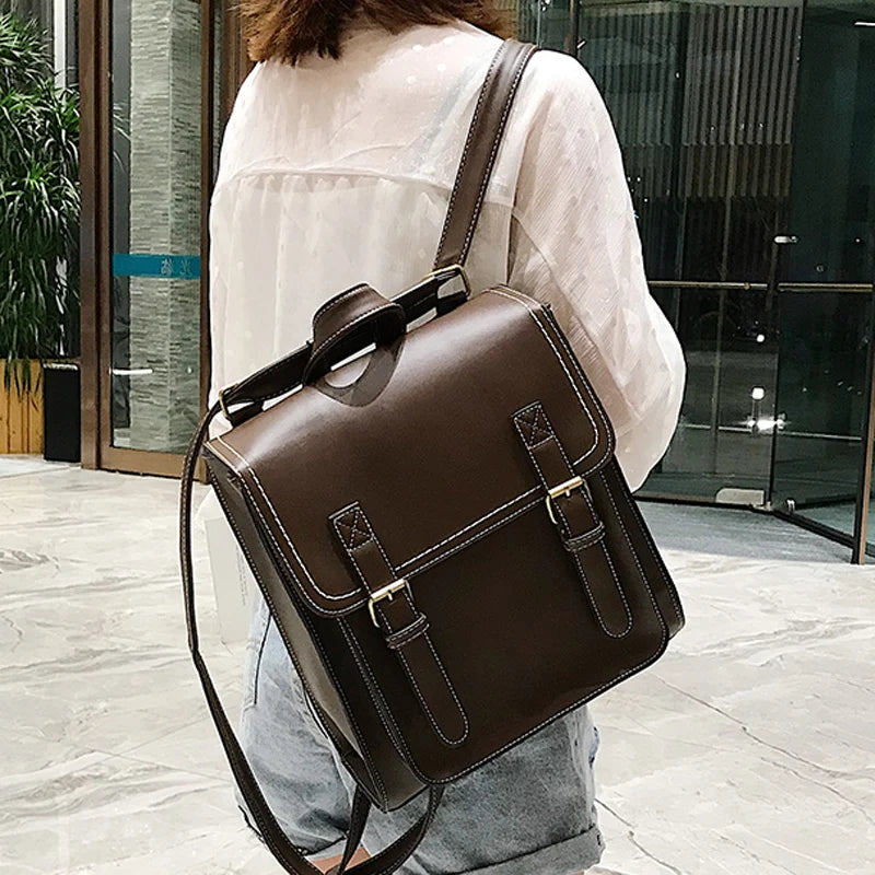 Makenzie Leather Backpack