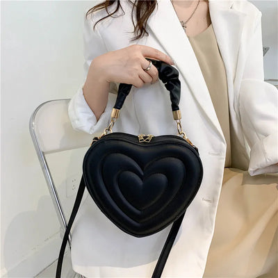 Maddox Love Shape Shoulder Bag