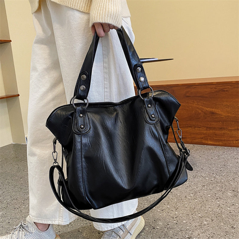 Piper Soft Leather Getaway Bag