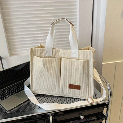 Amelia Cord Day Tote Bag