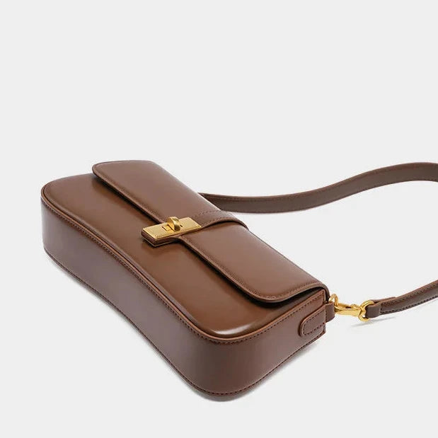 Elara Leather Essential Shoulder Bag