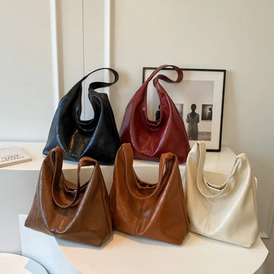 Aventra Leather Shoulder Bag