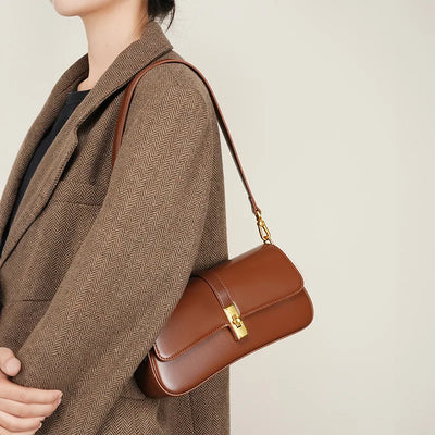 Elara Leather Essential Shoulder Bag