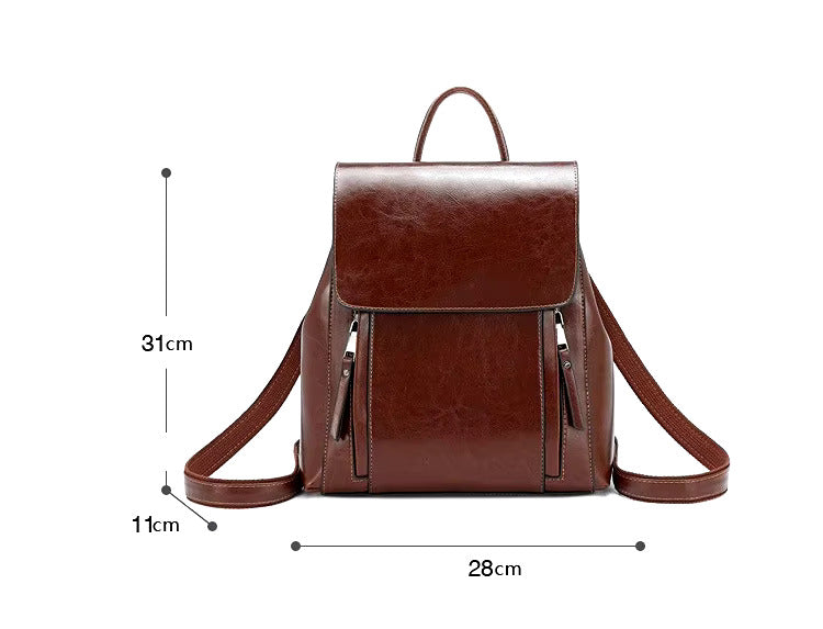 Finesse Leather Backpack