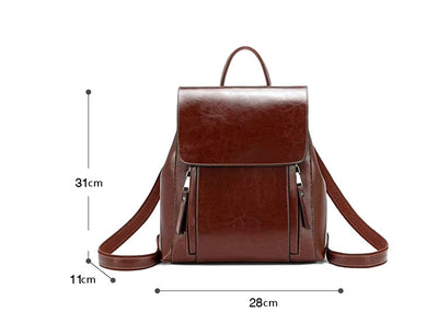 Finesse Leather Backpack