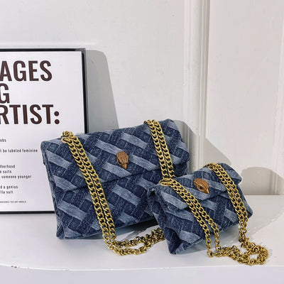 Goldthread Indigo Denim Bag