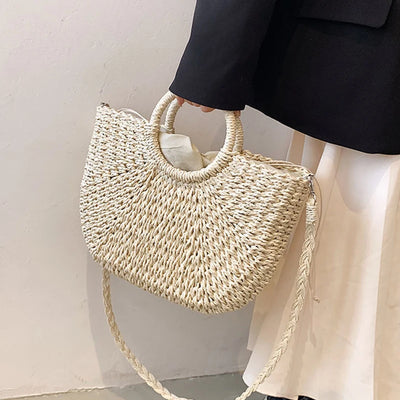 Alina Straw Seaside Bag