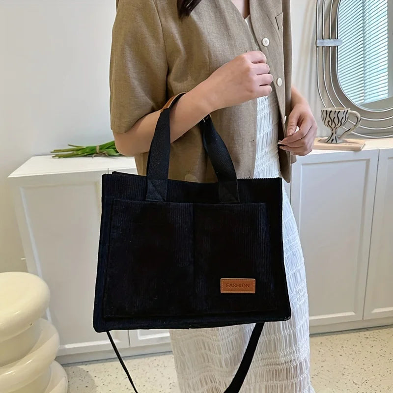 Amelia Cord Day Tote Bag