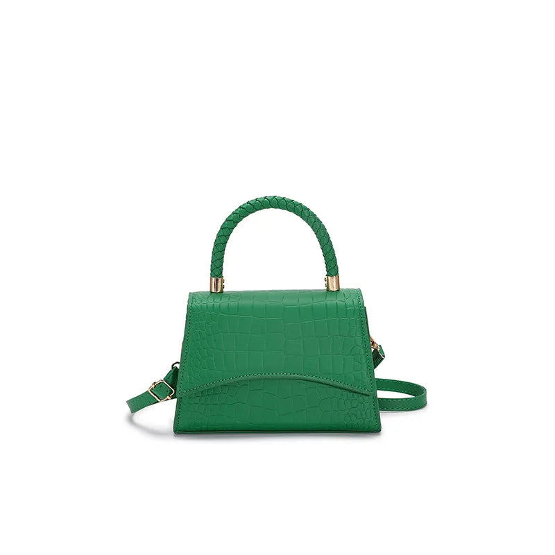 Sage Small Square Crossbody Bag