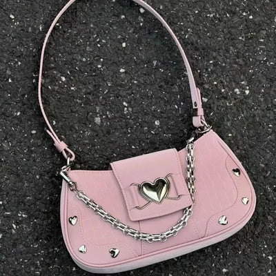 Delwin Pink Crossbody Bag