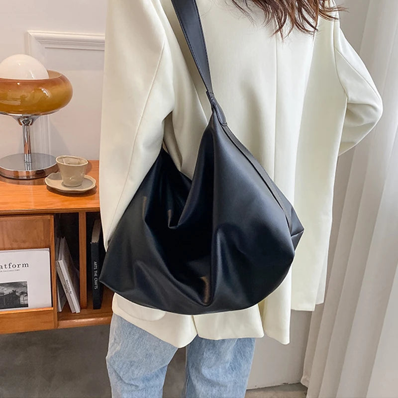 Felix Soft Leather Tote Bag