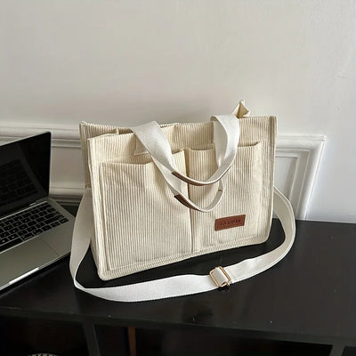 Amelia Cord Day Tote Bag