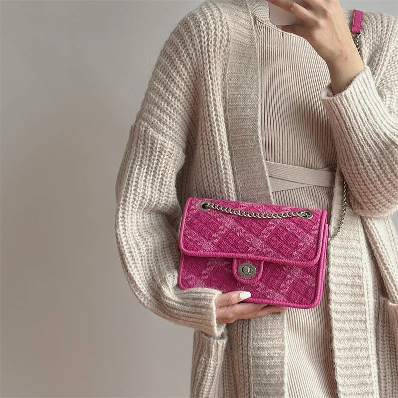 Bonita Plaid Crossbody Bag