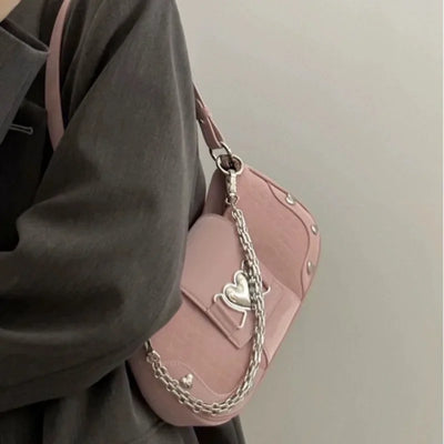 Delwin Pink Crossbody Bag