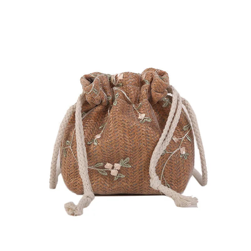 Coby Floral Breeze Embroidered Crossbody Bag