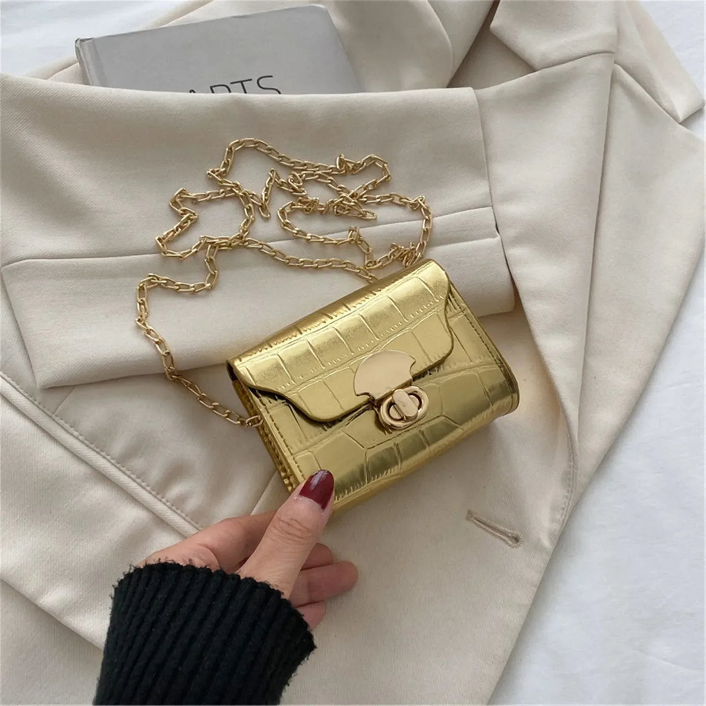 Toast Me To Mini Chain Crossbody Bag