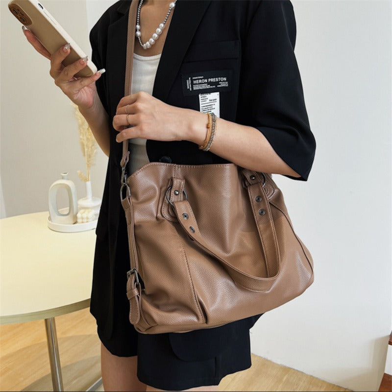 Piper Soft Leather Getaway Bag