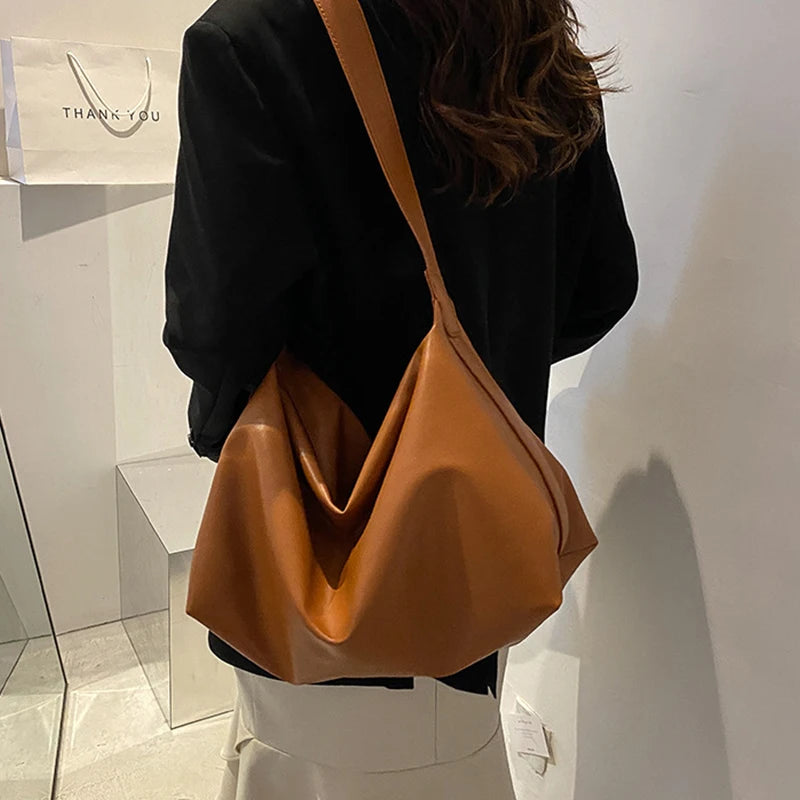 Felix Soft Leather Tote Bag