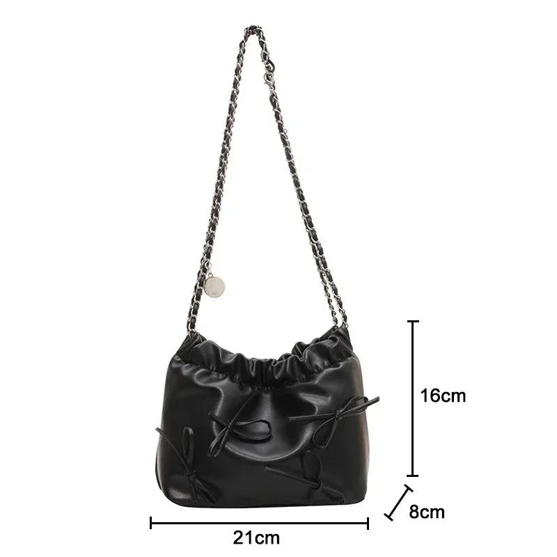 Bowen Charm Tie Crossbody Bag