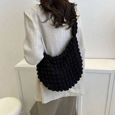 Luna Quilted Shoulder Bag