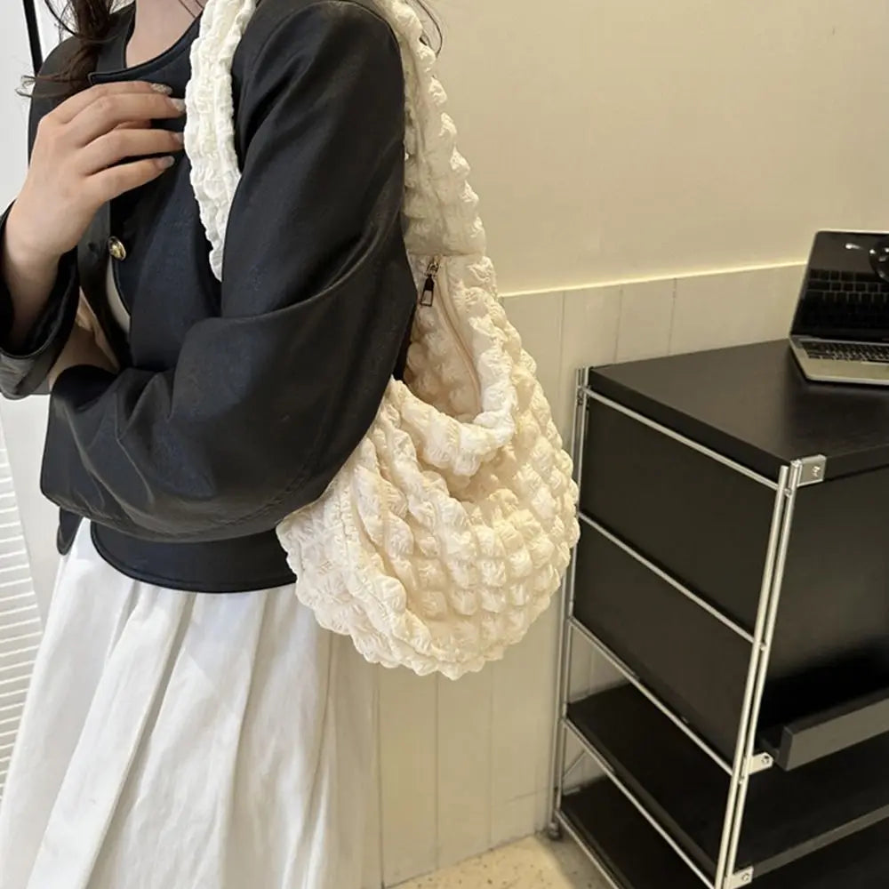 Luna Quilted Shoulder Bag