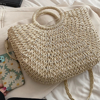 Alina Straw Seaside Bag