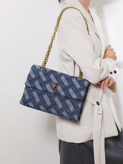 Goldthread Indigo Denim Bag