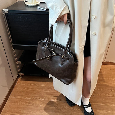 Malaya Leather Tote Bag