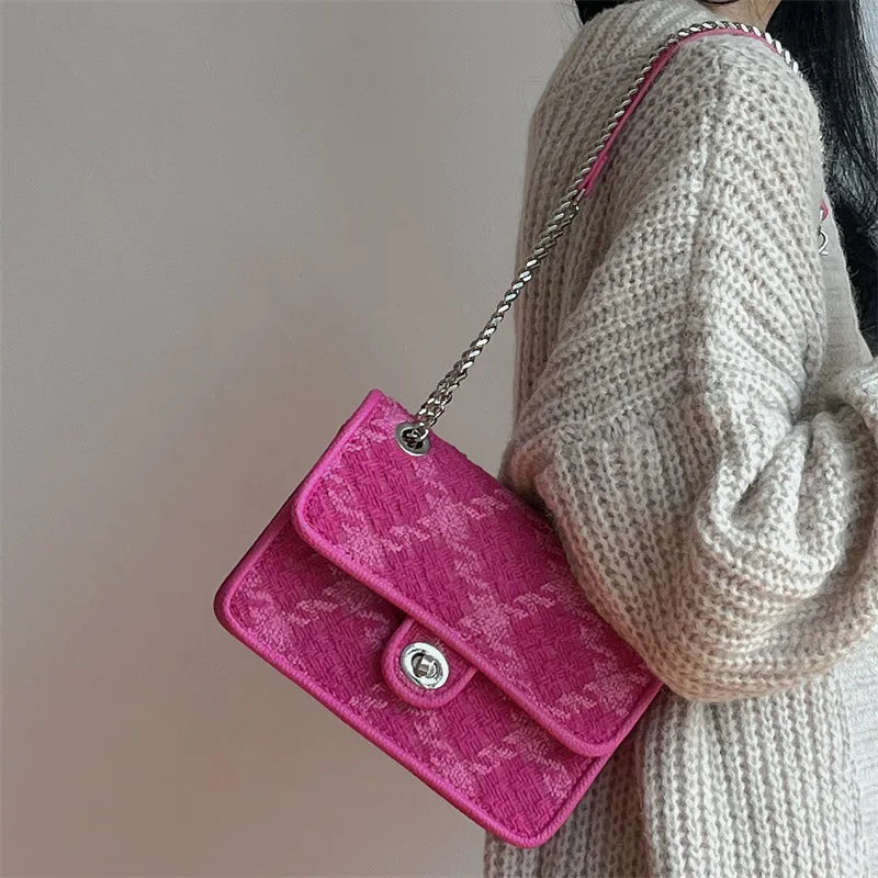 Bonita Plaid Crossbody Bag