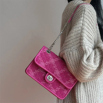 Bonita Plaid Crossbody Bag