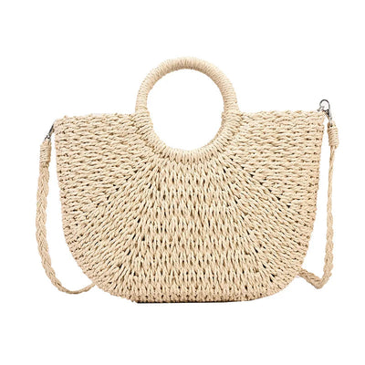 Alina Straw Seaside Bag