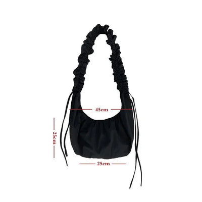 Janet Pleated Shoulder Bag